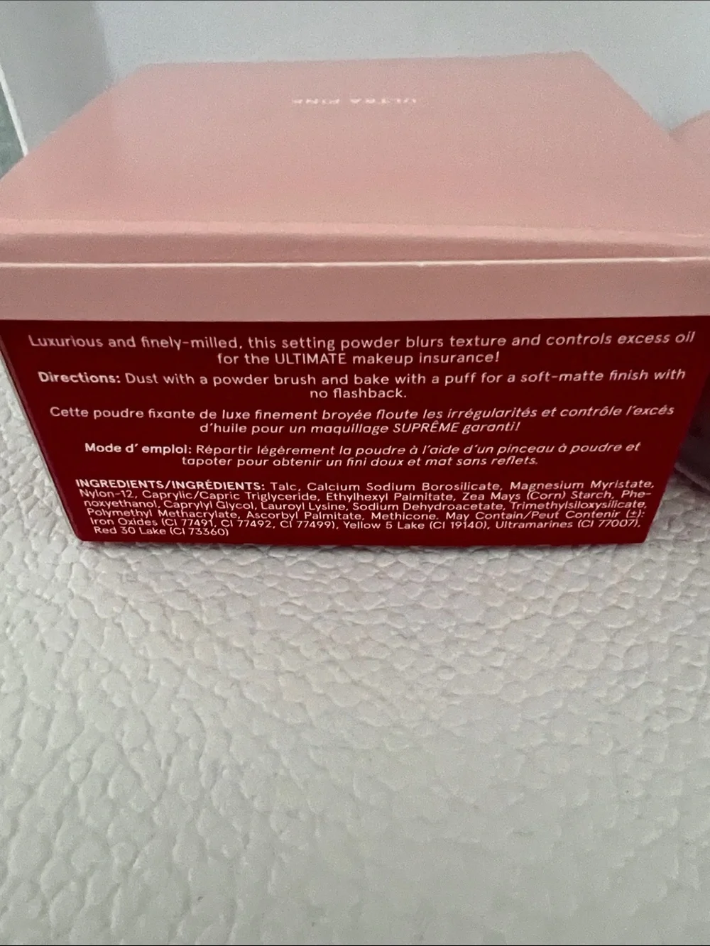 One Size Ultimate Setting Powder in Ultra Pink - full size 1.2 oz